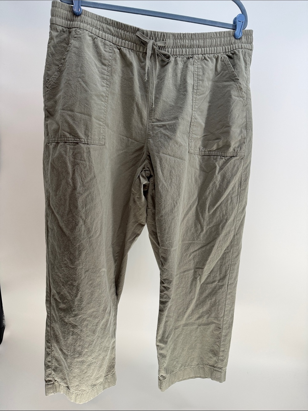 croft & barrow Olive Green Drawstring Capris